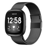 Banda Smartwatch Acero Inoxidable Fitbit Sense Versa 4 3,