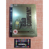 Battlefield Bad Company Ps3 Steel Book Midia Física Usado 