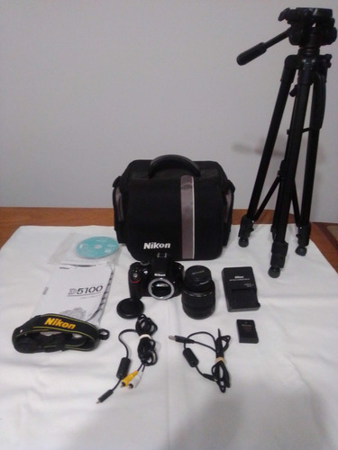 Camara Nikon D5100 Vr Kit + Lente 18-55. Solo 6600 Disparos