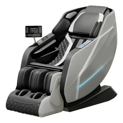 Sillón De Masaje Robótico Gravedad Cero Reclinable Vibración Negro | Meses sin interés