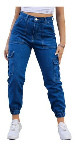 Jogger Pantalón Mom Mujer Cargo Varios Modelos Jeans Premium