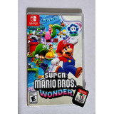 Jogo Super Mario Bross Wonder Nintendo Switch