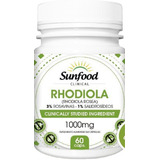 Rhodiola 1000 Mg Sunfood 60 Cápsulas