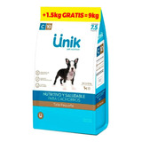   Unik Perro Cachorro Raza Pequeña 7,5kg + 1.5kg De Regalo