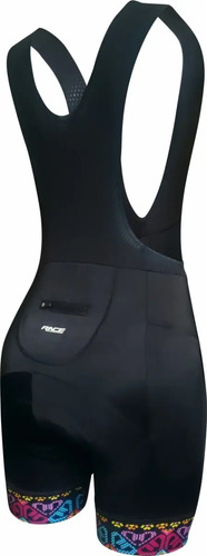 Licra Short Ciclismo Dama Tirantes Bolsa Pad Anatómico | Envío gratis