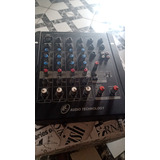 Mesa De Som Mixer 4 Canais 3eq Starmix S402r Ll Áudio