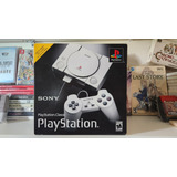 Playstation Ps1 Classic Mini Lacrado Com Jogos Na Memória 