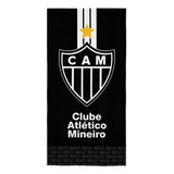 Toalha Time Futebol Banho Praia Lepper Aveludada Estampada Atlético Mineiro