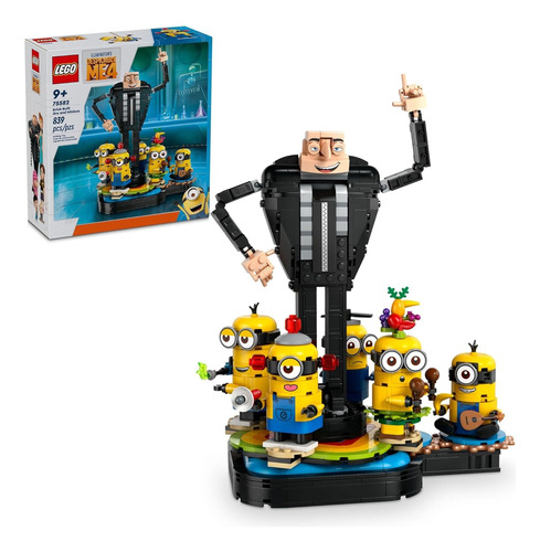 Lego Mi Villano Favorito 4 Brick-built Gru And Minions 75582