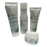 Set Hidratante 4 Pz De Aloe Vera Y Coco Refrescante Oriflame