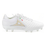 Zapatos Fútbol Hombre Pirma 3042 Piel Tachones Blanco Oro