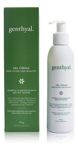 Gel Crema Caviahue Genthyal Para Piel Con Celulitis X 175 Gr