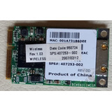 Placa Wifi Notebook Hp Mod. Ccs094lpd0071