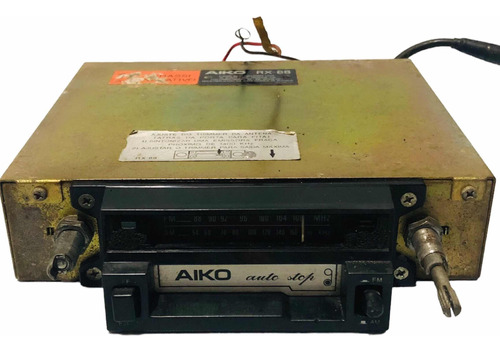 Rádio Toca Fitas Aiko Rx88 (para Peças Ou Restauração)