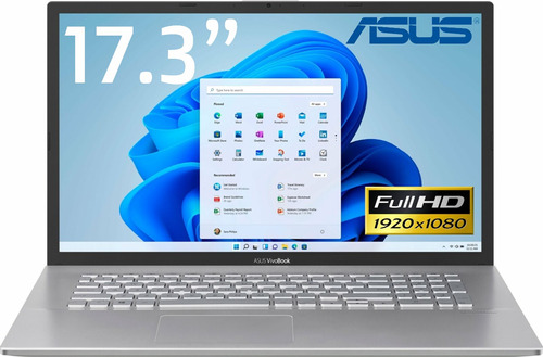 Portátil Asus Vivobook 17.3 Ryzen 3 8gb Ram 256 Ssd Win 11