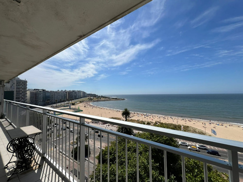 Venta Apartamento 4 Dormitorios Mas Servicio Pocitos Frente A Rambla