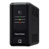 Nobreak Cyberpower Ut750gu, 750 Va, 375 W,negro Casa/oficina