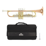 Roy Benson Tr-202g Trompeta Bb Con Estuche Incluido 