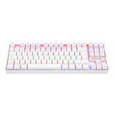 Teclado Mecánico Kumara Rainbow White K552-kr - Red Switch Color Del Teclado Blanco Idioma Español Latinoamérica