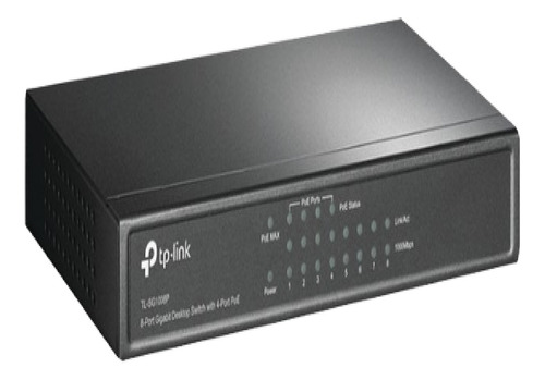 Switch Gigabit Poe+ No Administrable De 8 Puertos 10/100/100