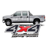 2 Calcos 4x4 Maxpower Ford F100 F150 Duty - Ploteoya