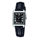 Reloj Casio Dama Correa Piel Genuina Ltp-v007l-1bu