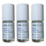 03 Base Para Crescimento De Unhas Power Blend 10x1 Vitaunhas