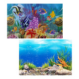 Painel Aquario 70x30cm Decoração Enfeite Planta Tronco