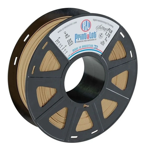 Filamento Impresora 3d Pla Art Wood X 1 Kg 1.75mm Printalot