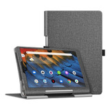 Fintie - Funda Para Lenovo Yoga Smart Tab, De Piel Vegana...