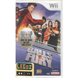 Legoz Zqz Balls Of Fury Nintendo Wii Pal Original Ref 1146
