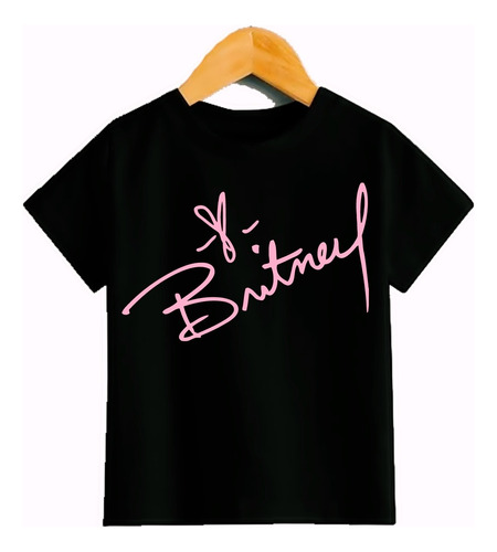 Playera Infantil Unisex Britney Britney Spears 100% Algodón