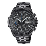 Edifice Ef 558dc 1av Original Cronografo Taquimetro Pavonado