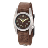 Bertucci Womens M-1s Reloj De Campo De Acero Inoxidable Dura