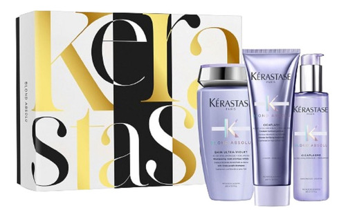 Cofre Combo Kit Set Kerastase Blond Absolu - 3 - Productos