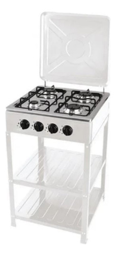 Cocina De Gas Portatil De Camping 4 Quemadores