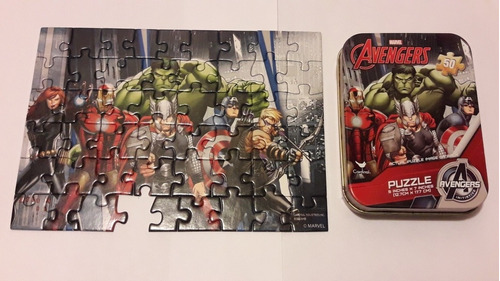 Los Vengadores Marvel Puzzle 49 Piezas De 50 (usado)