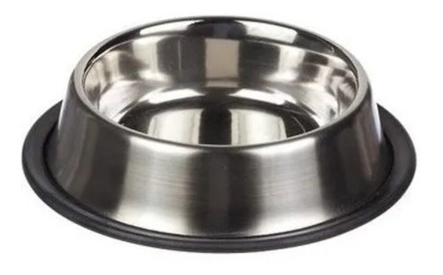 Plato Acero Inoxidable Para Perros Gatos 40cm Grande - Ar