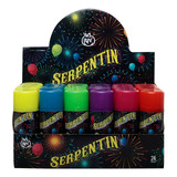 Paquete De Serpentina Surtido De Colores 24 Pz Fiesta