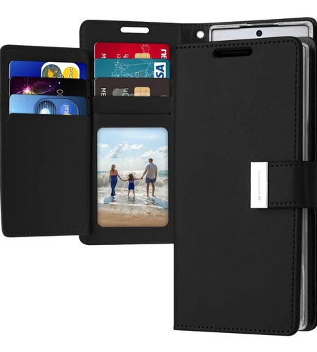 Funda Rich Diary Para Samsung Galaxy Note 10 Doble Tarjetero