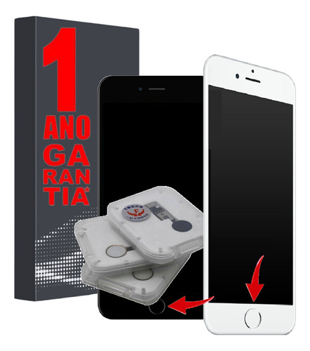 Frontal Completa Para iPhone 8 Plus A1864 A1897 Tela + Botão