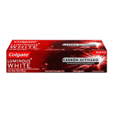 Crema Colgate Luminous White Carbon Activado 75 Ml