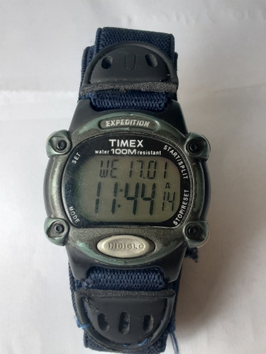 Reloj Digital Timex Expedition Usado Con Correa Nato