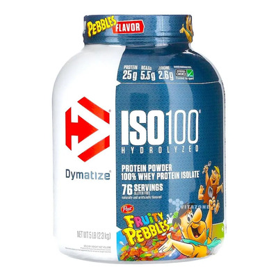 Suplemento En Polvo Dymatize Iso-100 Proteína En Pote De 2.3kg Sabor Fruity Pebbles | MercadoLibre