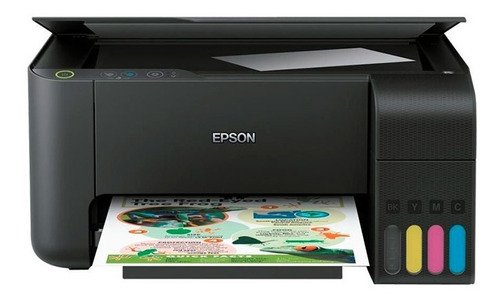 Impresora Color Multifunción Epson Ecotank L3210 Negra 220v!
