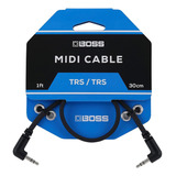 Cable Midi Con Conectores Trs 30cm Boss® Bcc-1-3535