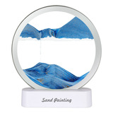 Moving Sand Art Art Con Forma De Reloj De Arena Giratorio, 7