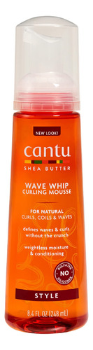 Cantu Wave Whip - Mousse Rizador Con Manteca De Par.