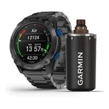 Reloj Smartwatch Garmin Descent Mk2i Titanio Buceo T1 Bundle