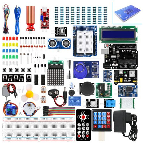 Kit Básico Lafvin Ultimate Con Placa R3 Mega2560 Mega328 N